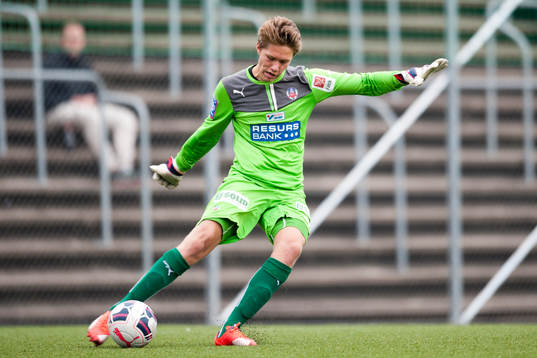 Helsingborgs Akademi målvakt Kalle Joelsson