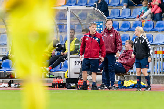 Utsiktens materialförvaltare Glenn Svensson och tränare