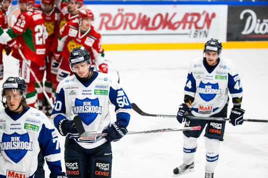 Karlskogas Viktor Lang och Oskar Carlsson  deppar