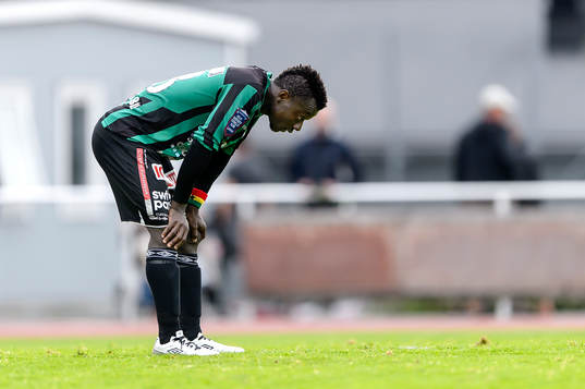 Varbergs Thomas Boakye deppar