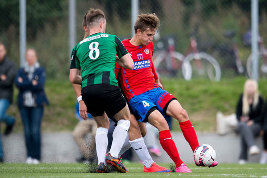 Högaborgs Maciej Buszko och Helsingborgs Akademi Felix