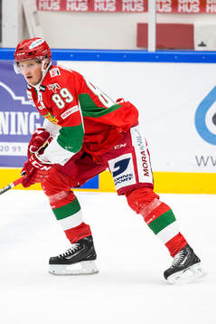 Moras Patrik Karlkvist i ishockeymatchen i