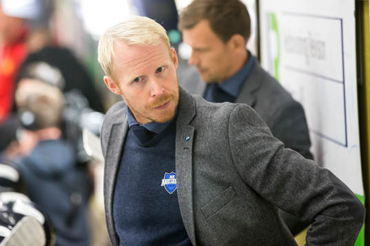 Karlskogas tränare Tobias Thermell