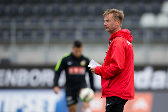 Häckens tränare Peter Gerhardsson