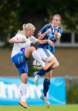 Sunnanås Frida Karlsson dy och Djurgårdens Alexandra