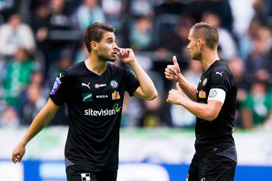 Örebros Astrit Ajdarevic och Robert Åhman Persson