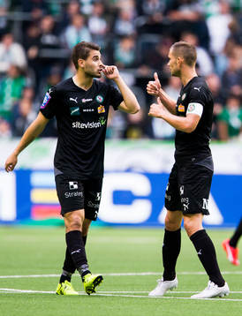 Örebros Astrit Ajdarevic och Robert Åhman Persson