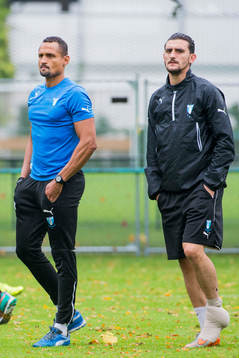 Malmö FFs naprapat Wilner Registre och Agon Mehmeti