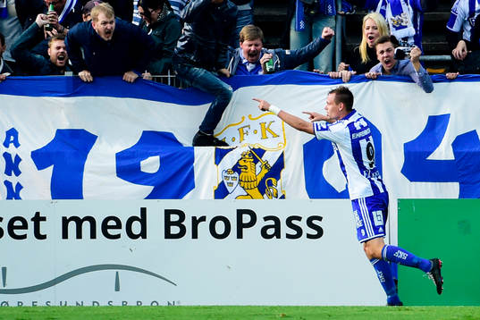 IFK Göteborgs Jakob Ankersen jublar