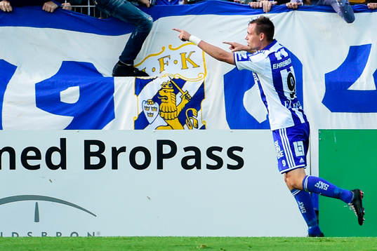 IFK Göteborgs Jakob Ankersen jublar