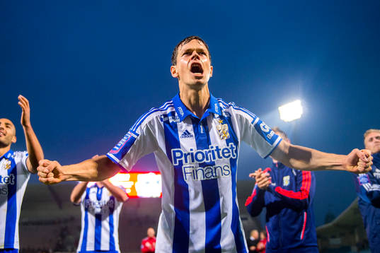 IFK Göteborgs Mads Winther Albeck jublar