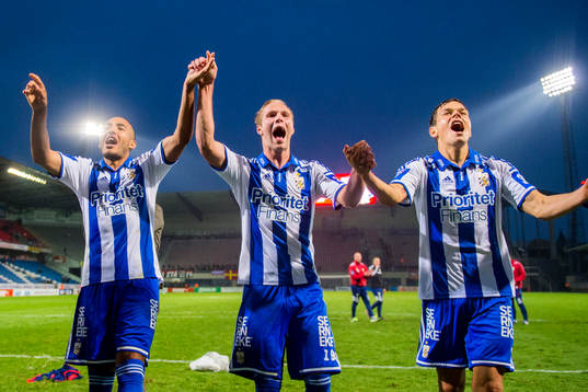 IFK Göteborgs Haitam Aleesami, Gustav Engvall och Mads