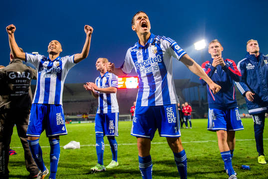 IFK Göteborgs Haitam Aleesami, Gustav Engvall och Mads