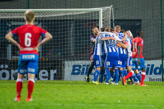 Helsingborgs Andreas Landgren deppar och IFK Göteborgs