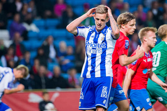 IFK Göteborgs Sören Rieks deppar