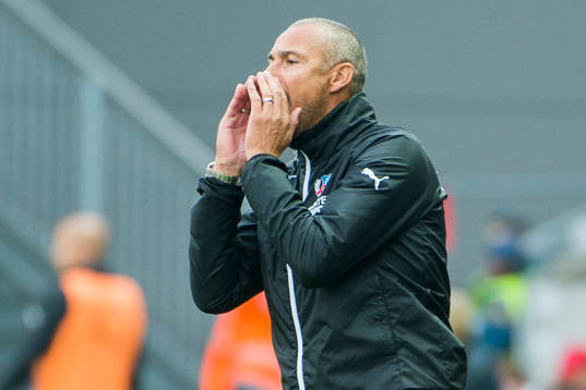 Helsingborgs manager Henrik Larsson