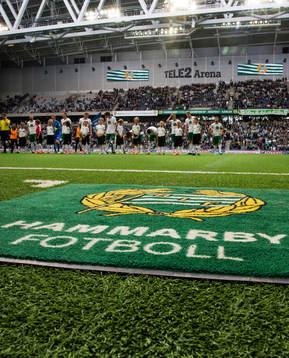 Hammarbys spelare ställer upp