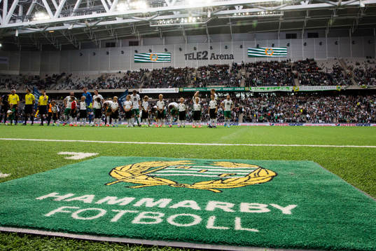Hammarbys spelare ställer upp