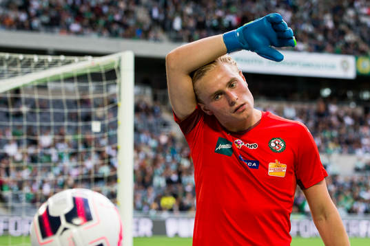 Örebros målvakt Jacob Rinne