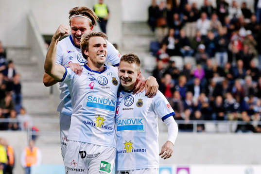 Gefles Johan Oremo jublar