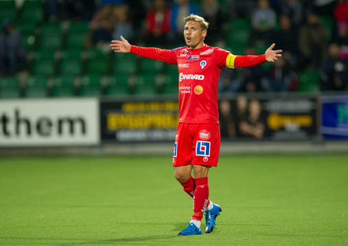 Åtvidabergs Martin Christensen är uppgiven