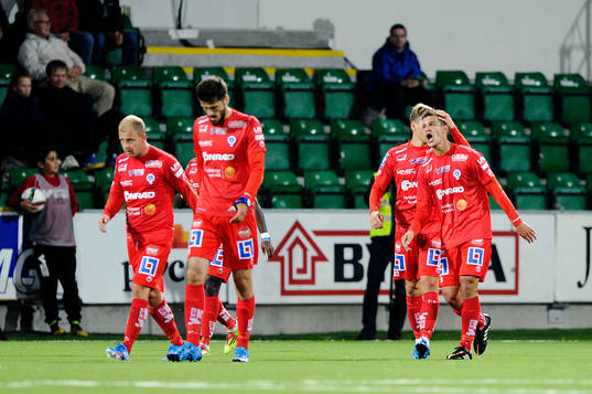 Åtvidabergs Mauricio Albornoz jublar