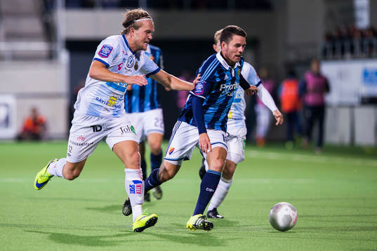 Gefles Anders Bååth-Sjöblom jagar Djurgårdens Kerim