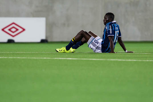 Djurgårdens Omar Colley deppar