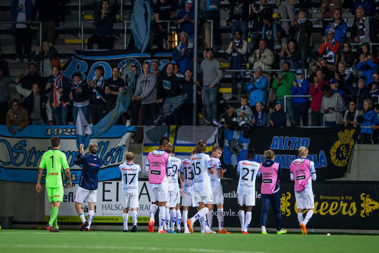 Gefles spelare tackar publiken