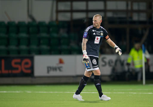 Sundsvalls målvakt Tommy Naurin