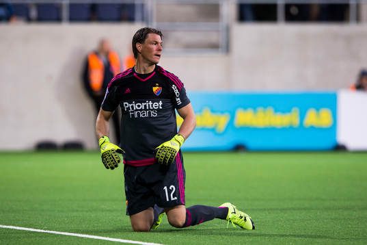 Djurgårdens målvakt Kenneth Høie