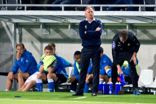 Halmstads tränare Janne Jönsson