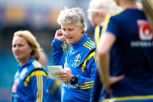 Sveriges förbundskapten Pia Sundhage