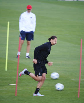 PSG, Paris Saint Germains Zlatan Ibrahimovic