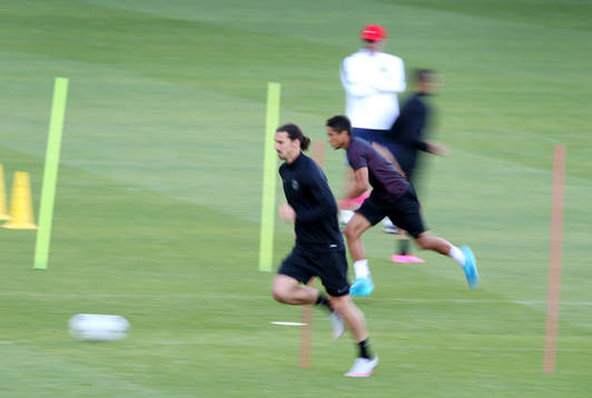 PSG, Paris Saint Germains Zlatan Ibrahimovic