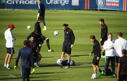 Paris Saint Germains Zlatan Ibrahimovic