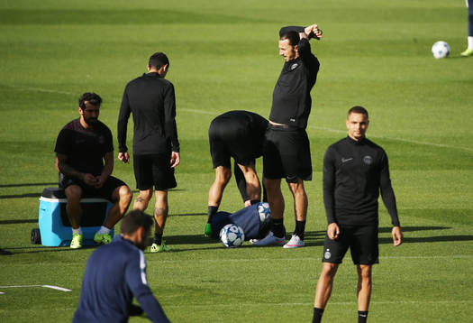 Paris Saint Germains Zlatan Ibrahimovic