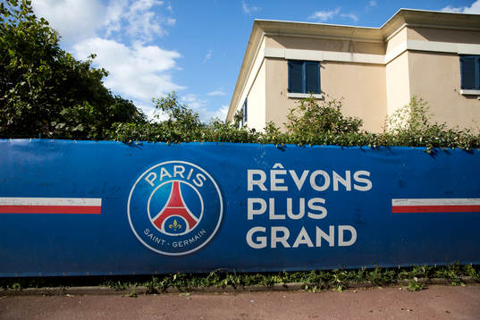 Paris Saint Germains träningsanläggning i området