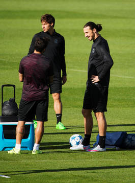 Paris Saint Germains Zlatan Ibrahimovic