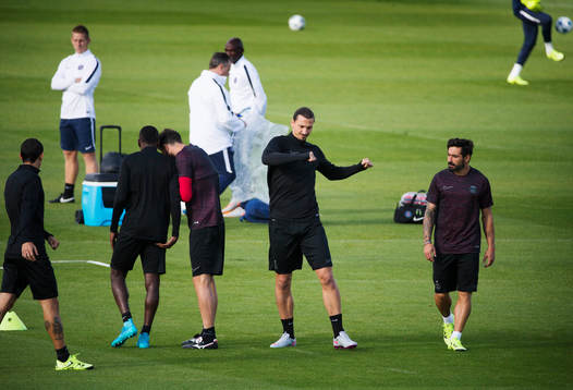 Paris Saint Germains Zlatan Ibrahimovic
