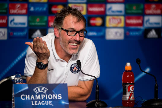 s tränare Laurent Blanc