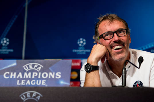 s tränare Laurent Blanc
