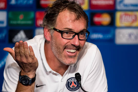 s tränare Laurent Blanc