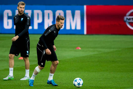 Malmö FFs Rasmus Bengtsson och Markus Rosenberg
