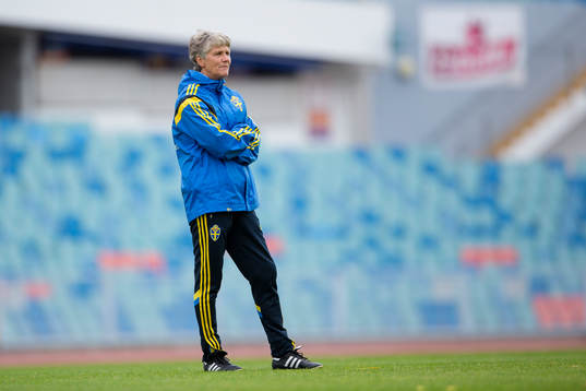 Sveriges förbundskapten Pia Sundhage