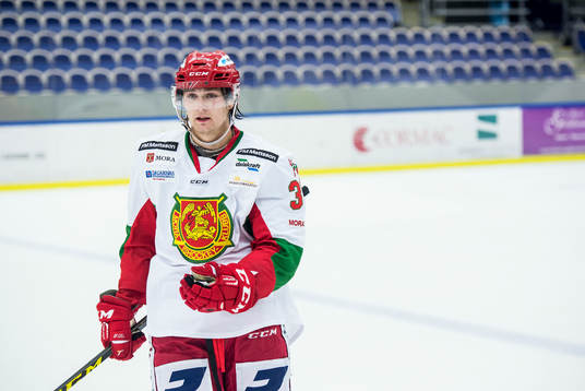 Moras Linus Johansson sätter