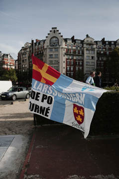 Supportrar till Malmö FF samlas