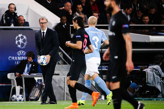 s tränare Laurent Blanc