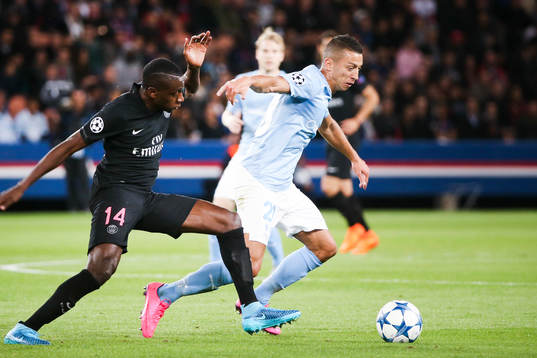 s Blaise Matuidi och Malmö FFs Nikola Djurjic