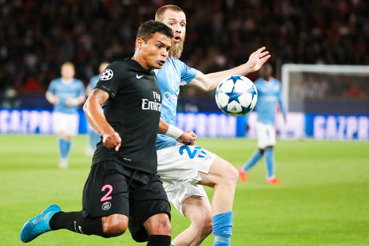 s Thiago Silva och Malmö FFs Jo Inge Berget